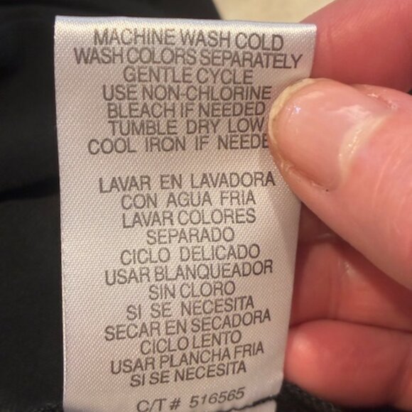 Danny & Nicole Women's Black Fit Flare Sleeveless Knee length Knit Dress Sz 18W - Picture 10 of 11